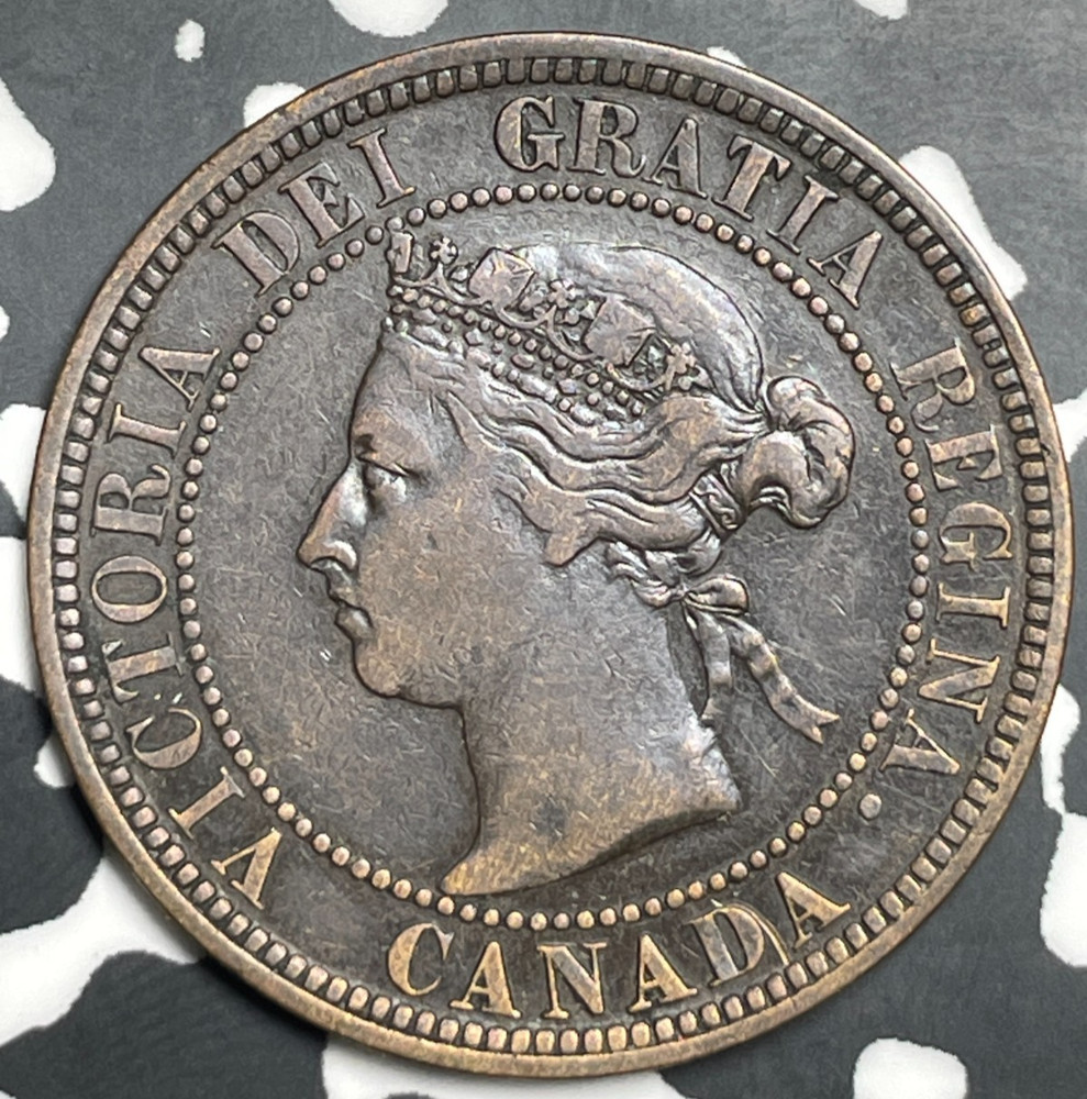 1887 Canada Large Cent Lot#T9357 Nice!