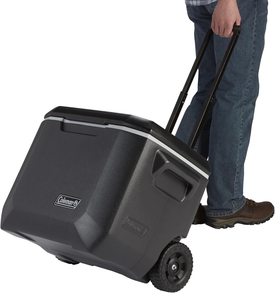 Xtreme 50qt Wheeled Cooler - Efficient Insulation & Extra Seating For Adventures