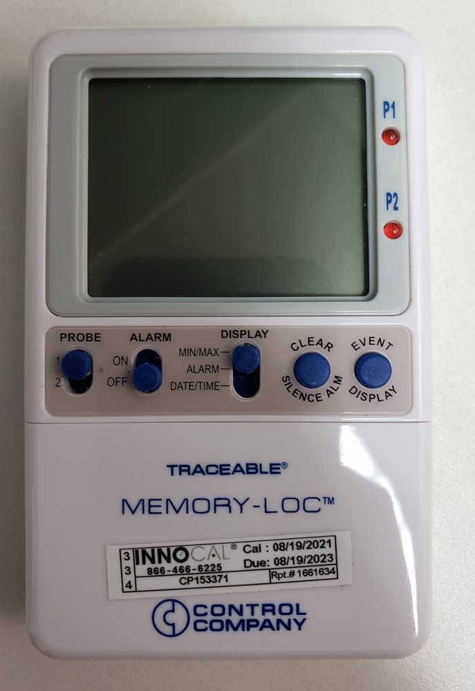 Traceable Memory-Loc Digital Thermometer - Model 6444 Datalogger