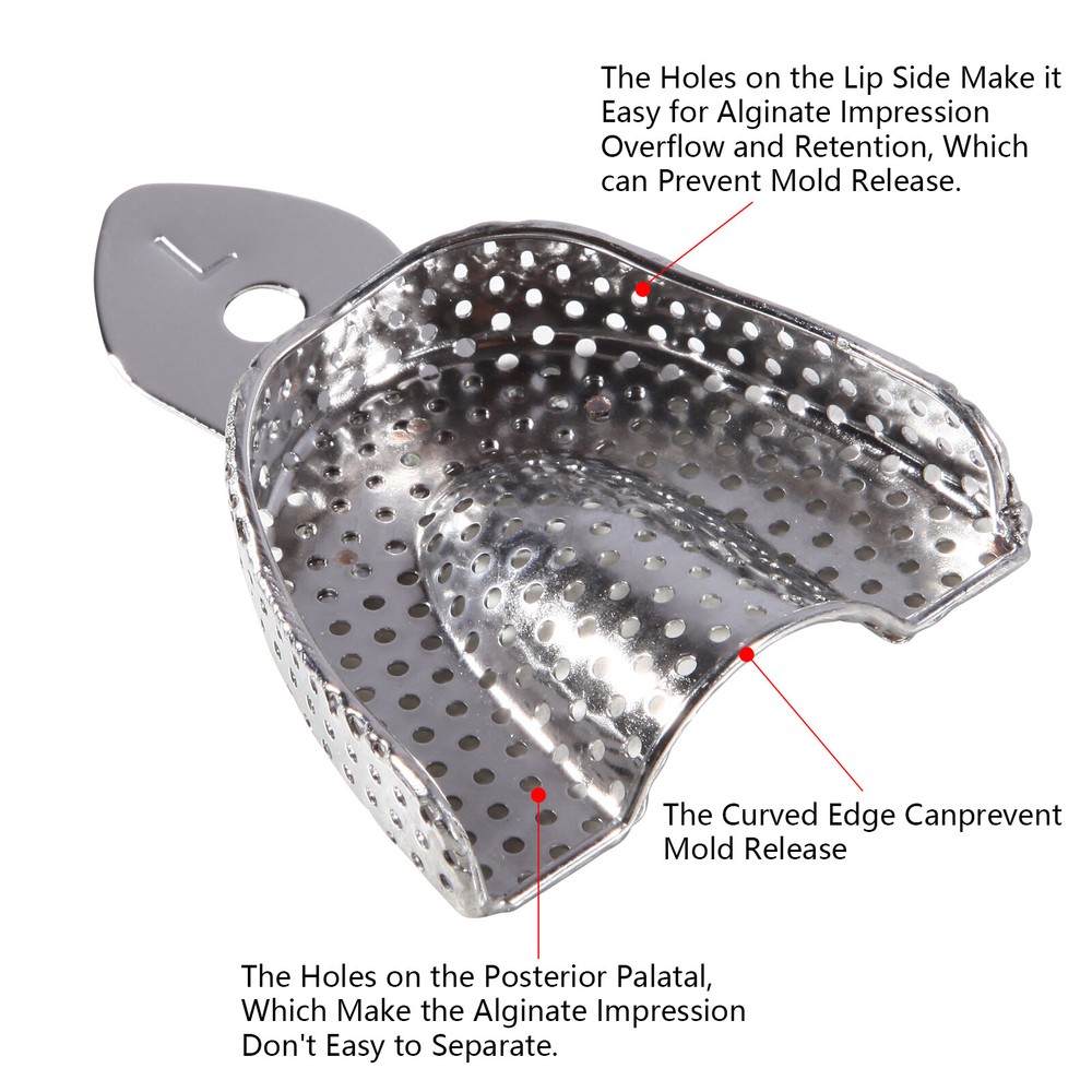 Dental Impression Tray 6 pcs