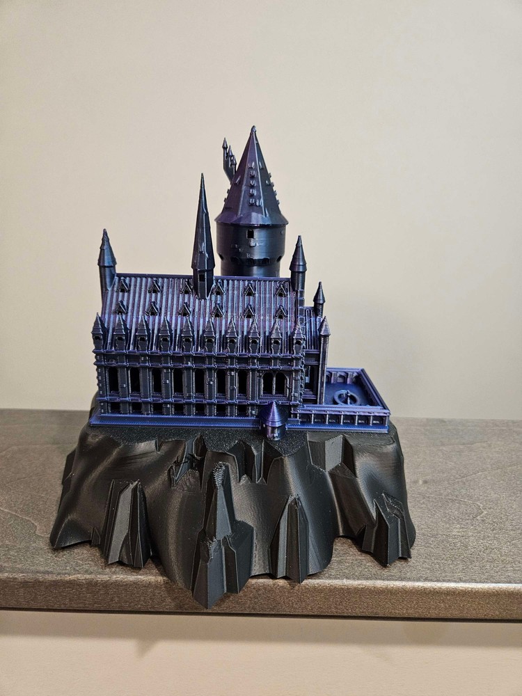 Hogwarts castle lamp 3D