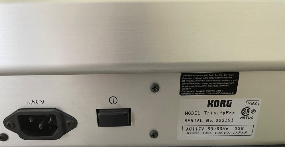 Korg Trinity Pro 76-Key 32-Voice Polyphonic Workstation