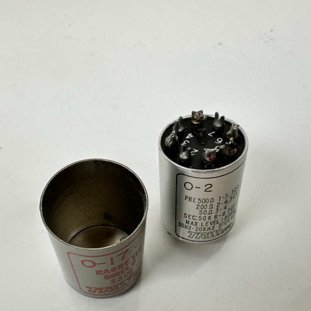 UTC TRW O-2 Input Transformer w/ O-17 Shield Casing