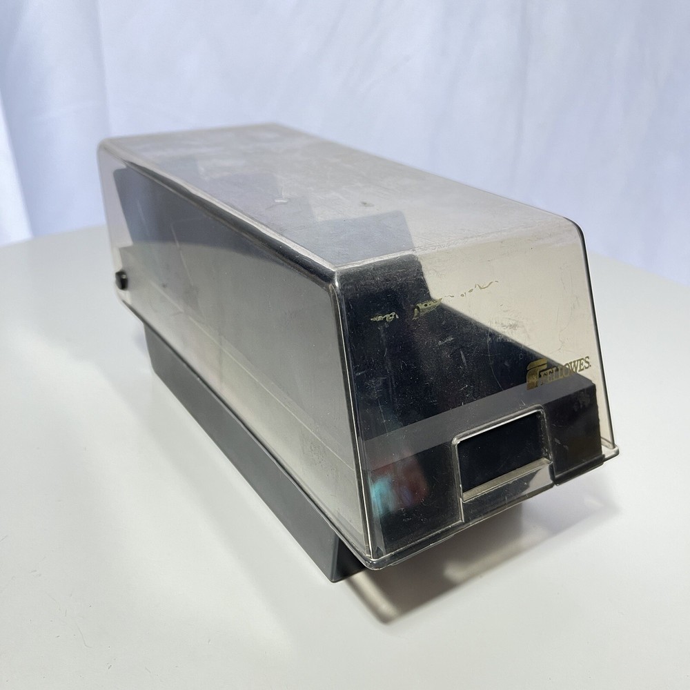 Vintage Fellowes Plastic 3.5” Floppy Disk Storage Case