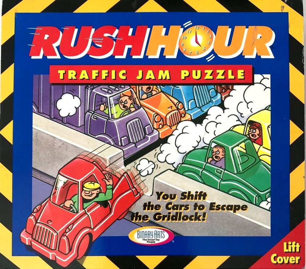 Rush Hour Traffic Jam Replacement Parts Binary Arts ThinkFun Logic Puzzle Game
