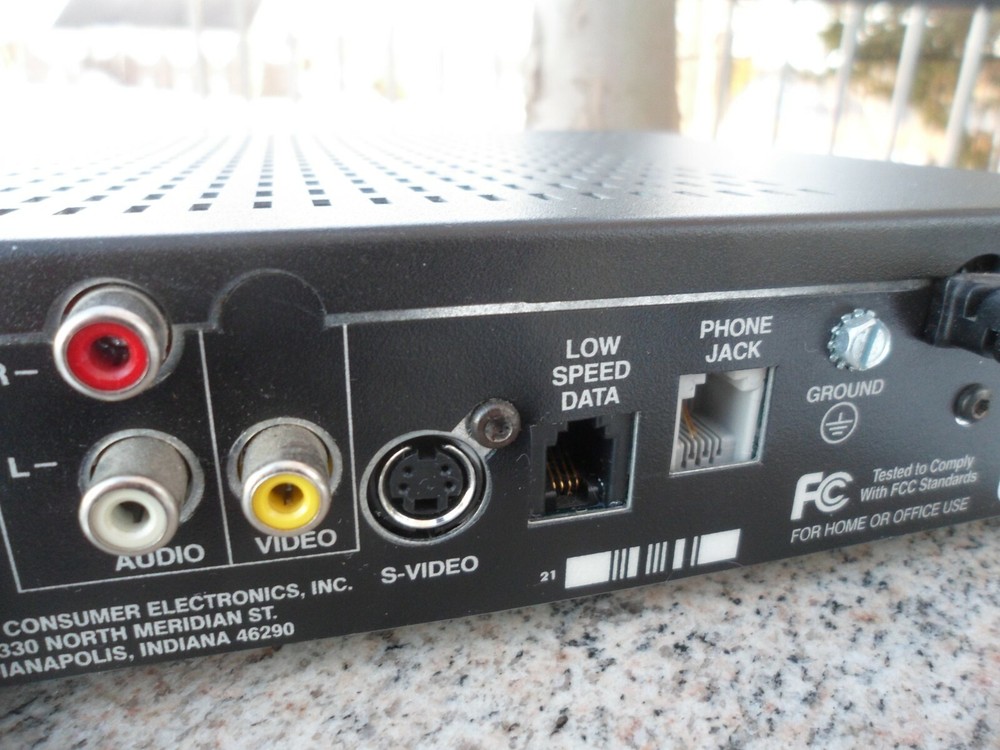RCA Model DRD42ORE Directv Plus Satellite Receiver 7M09 Black NO Remote