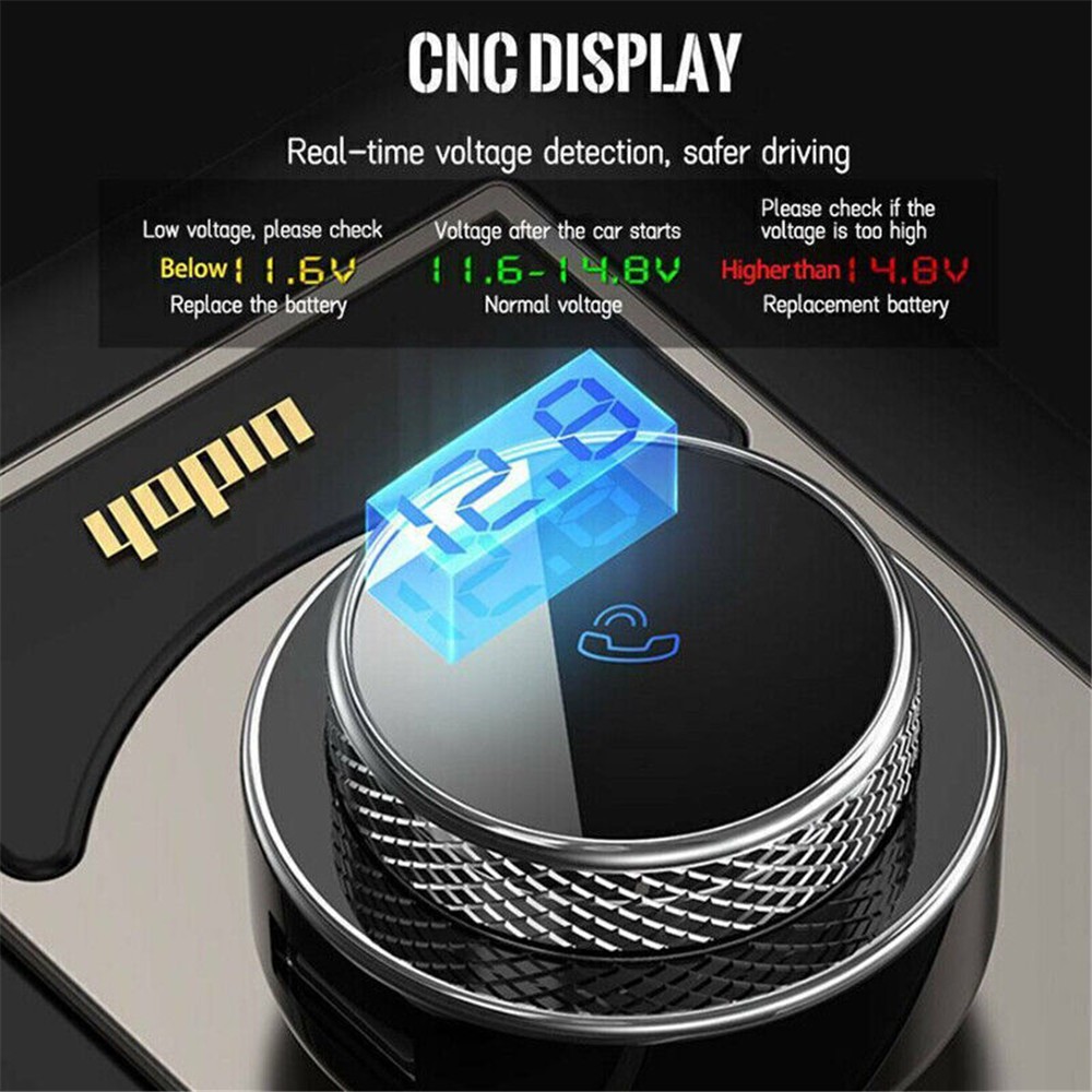 2Pot USB Charger Wireless Bluetooth 5.0 Car FM Transmitter MP3 Player Adapter