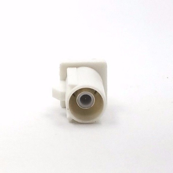 10pcs Auto FAKRA Straight Plug PCB Mount Code B White Phantom radio with supply