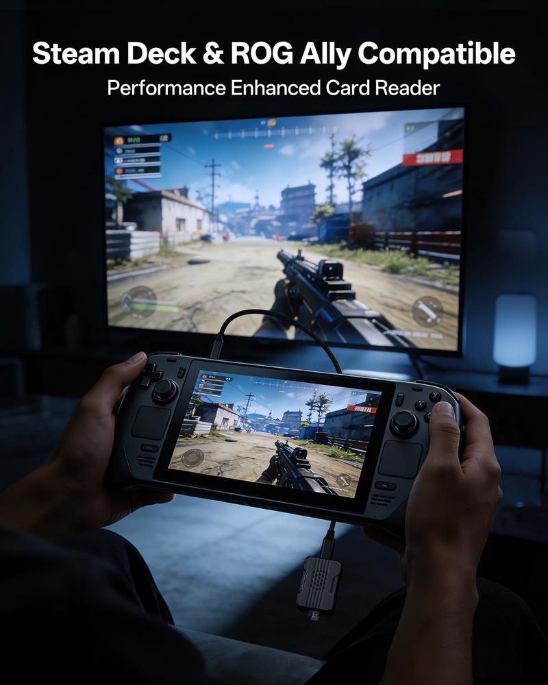 microSD Express Card Reader 880MB/s Read, Selore High Speed SD Card Reader US...