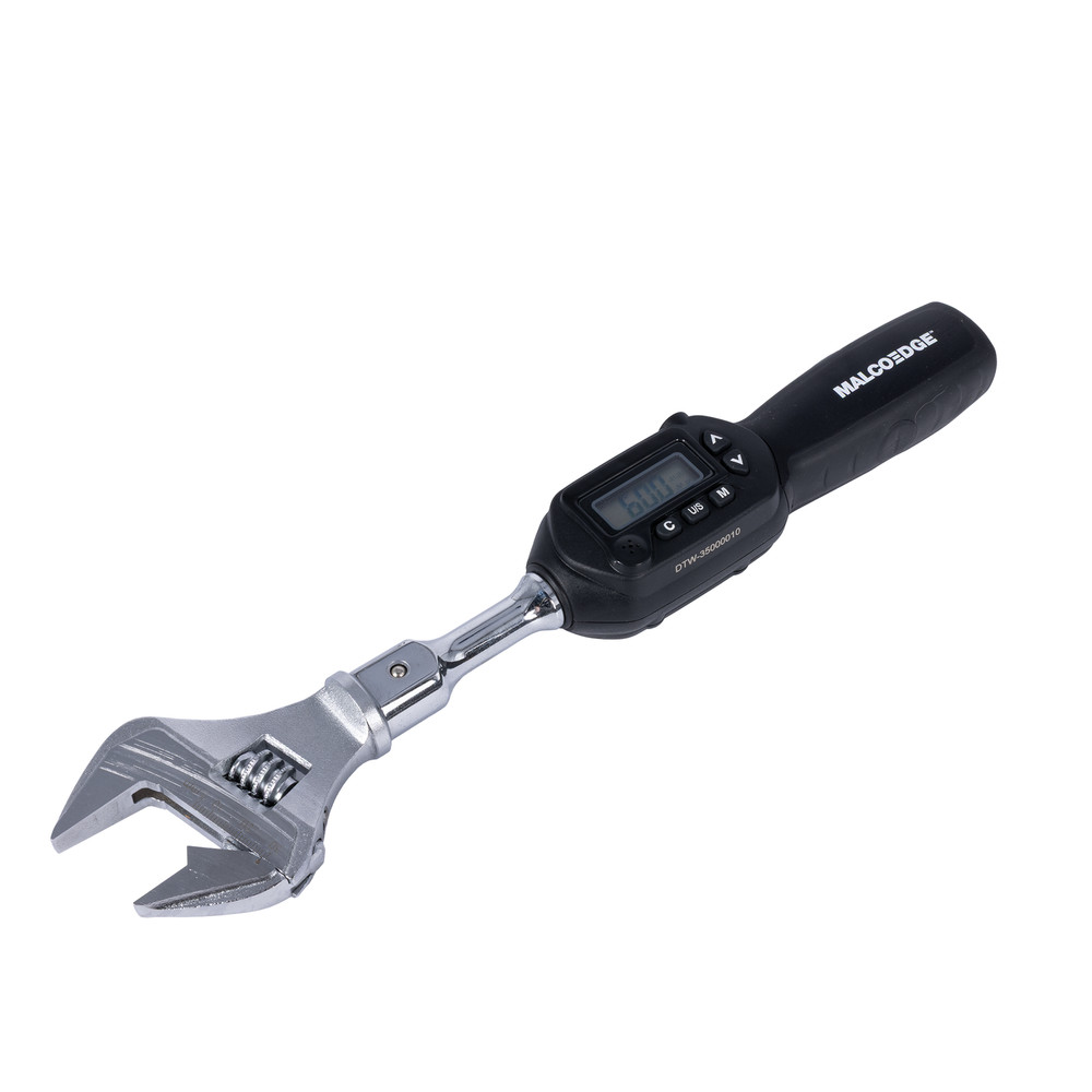MalcoEdge DTW Digital Torque Wrench with Adjustable Head – Programmable,