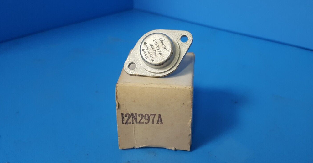 TRANSISTOR, JAN 2N297A, BENDIX