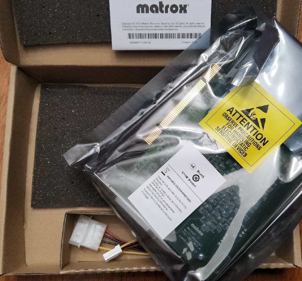Matrox Meteor-II MC/4 Multi-Channel PCI Frame Grabber