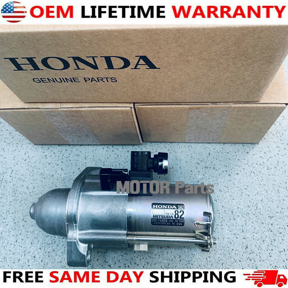 OEM Starter Motor 31200-5A2-A52 for 2013-2017 Honda Accord 2.4L 2015-2016 CR-V
