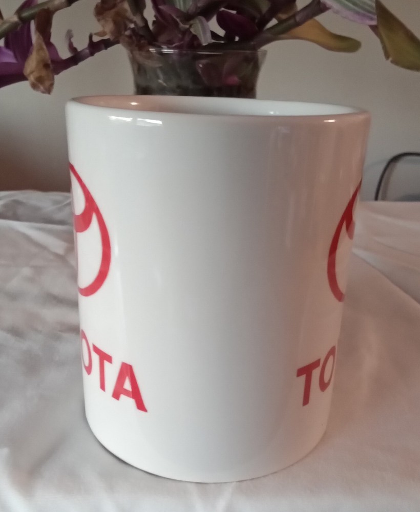 Toyota Mugs material ceramic 11 oz