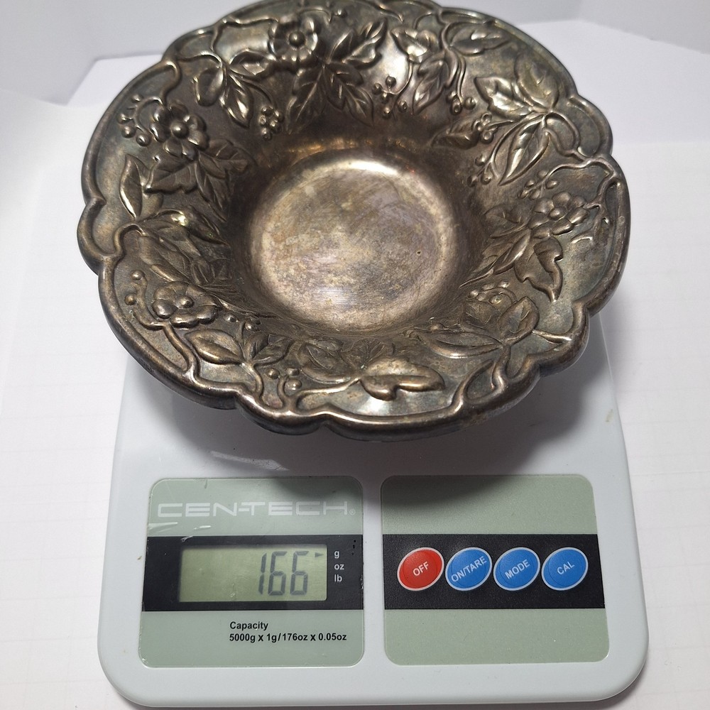 silver plate bowl