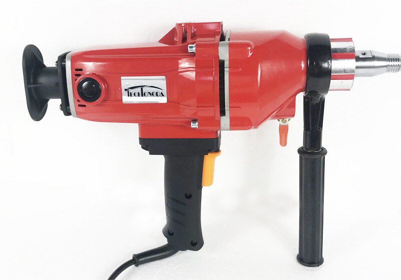 220V Engineering Diamond Concrete Core Drill Machine With Stand 0-2000r/min