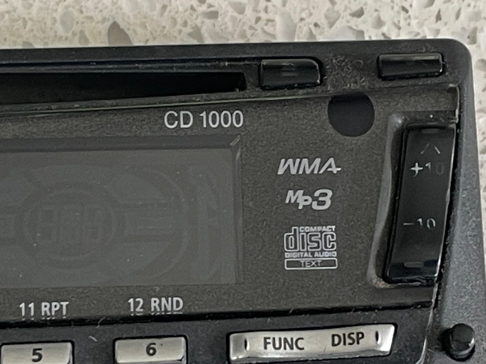 ECLIPSE CD1000 CAR STEREO FACEPLATE ONLY ECLIPSE CD1000 FACEPLATE OEM🟠