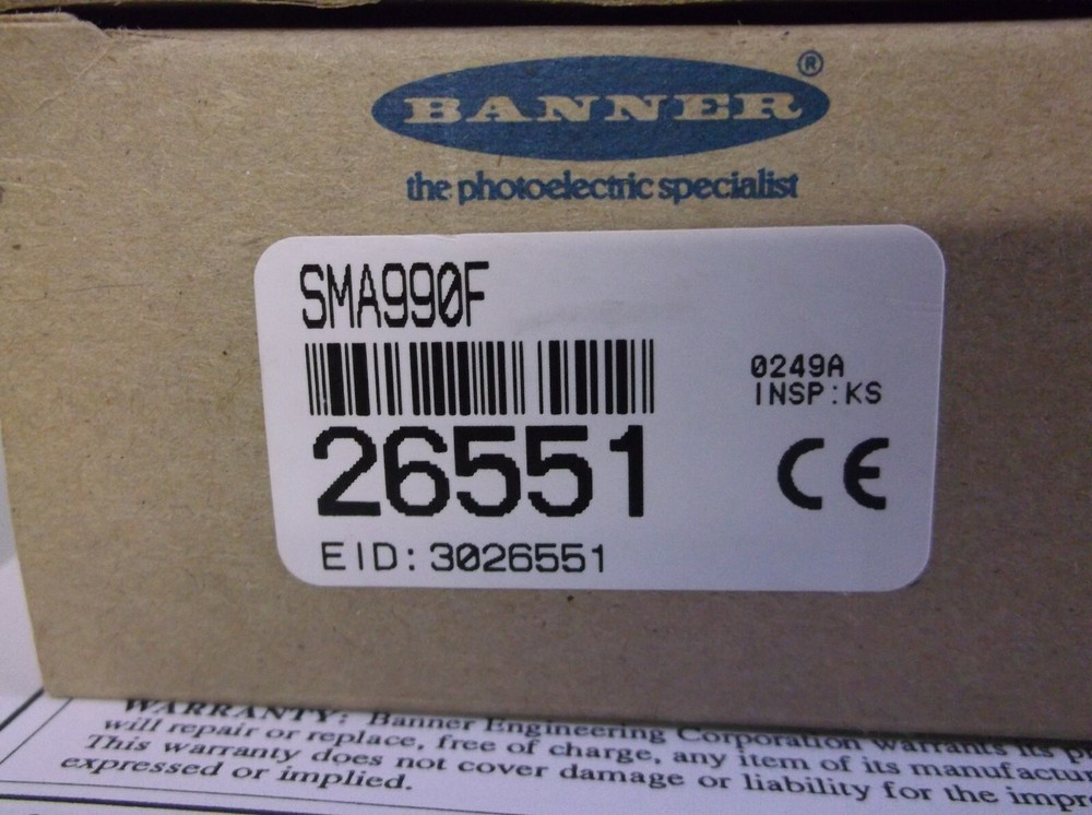 BANNER ENGINEERING, SMA990F