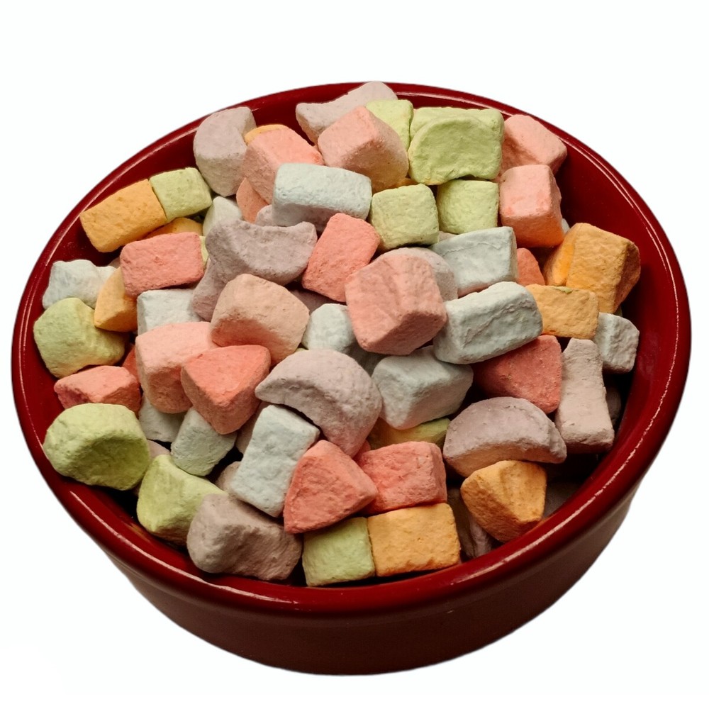 Dehydrated Cereal Marshmallows Assorted Colors 1/2 lb Bag