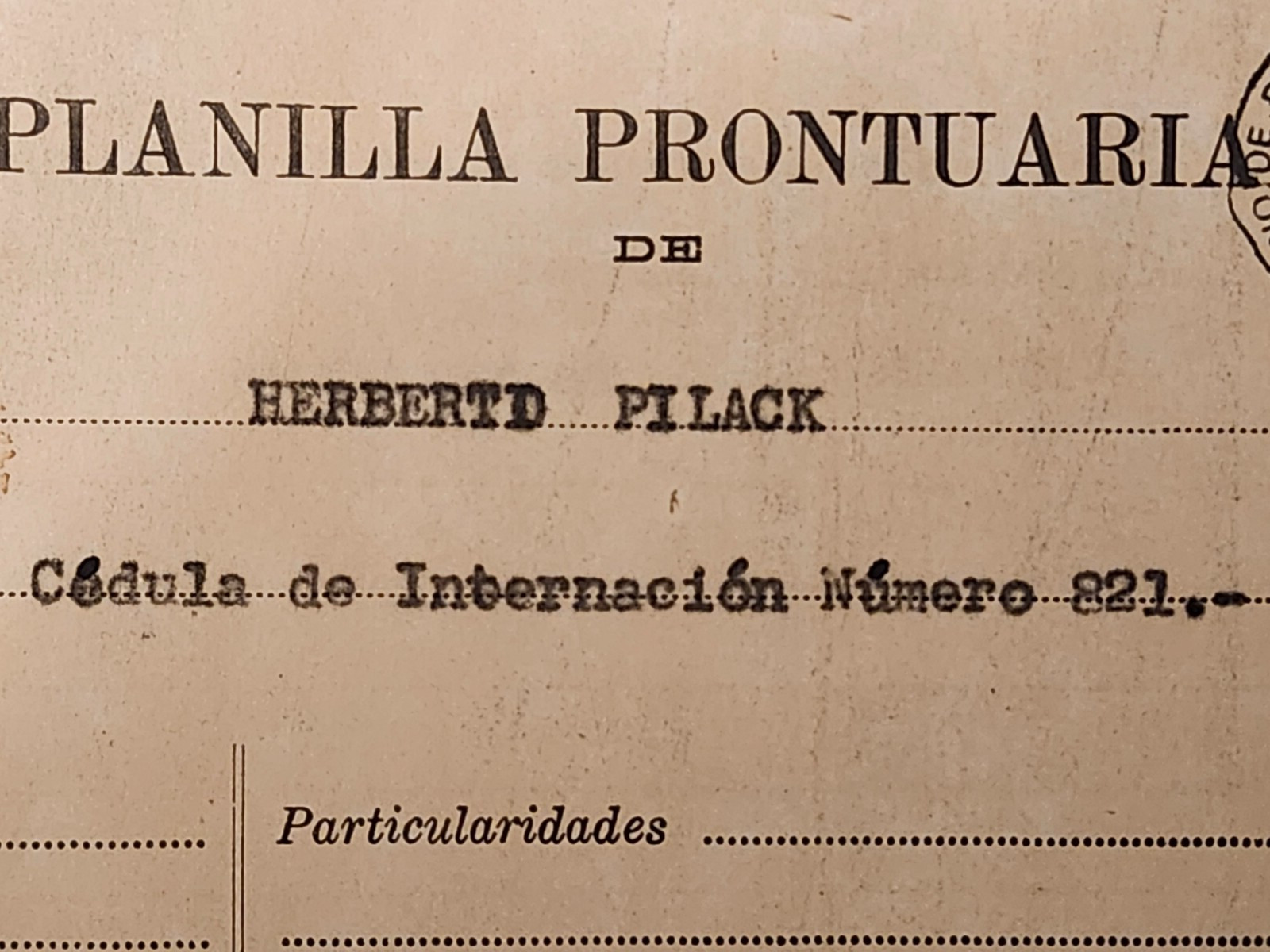 WW2 Interned sailor "Admiral Graf Spee" 1940 #4