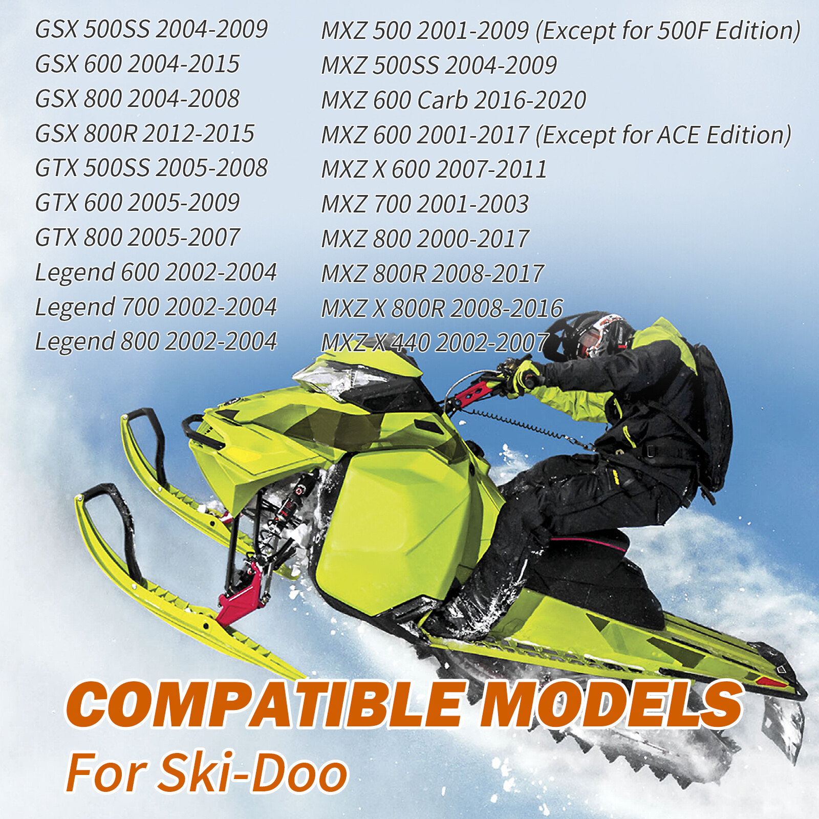 Recoil Rewind Starter & Starter Puller Kit for Ski-Doo Summit 600 700 800 800R X