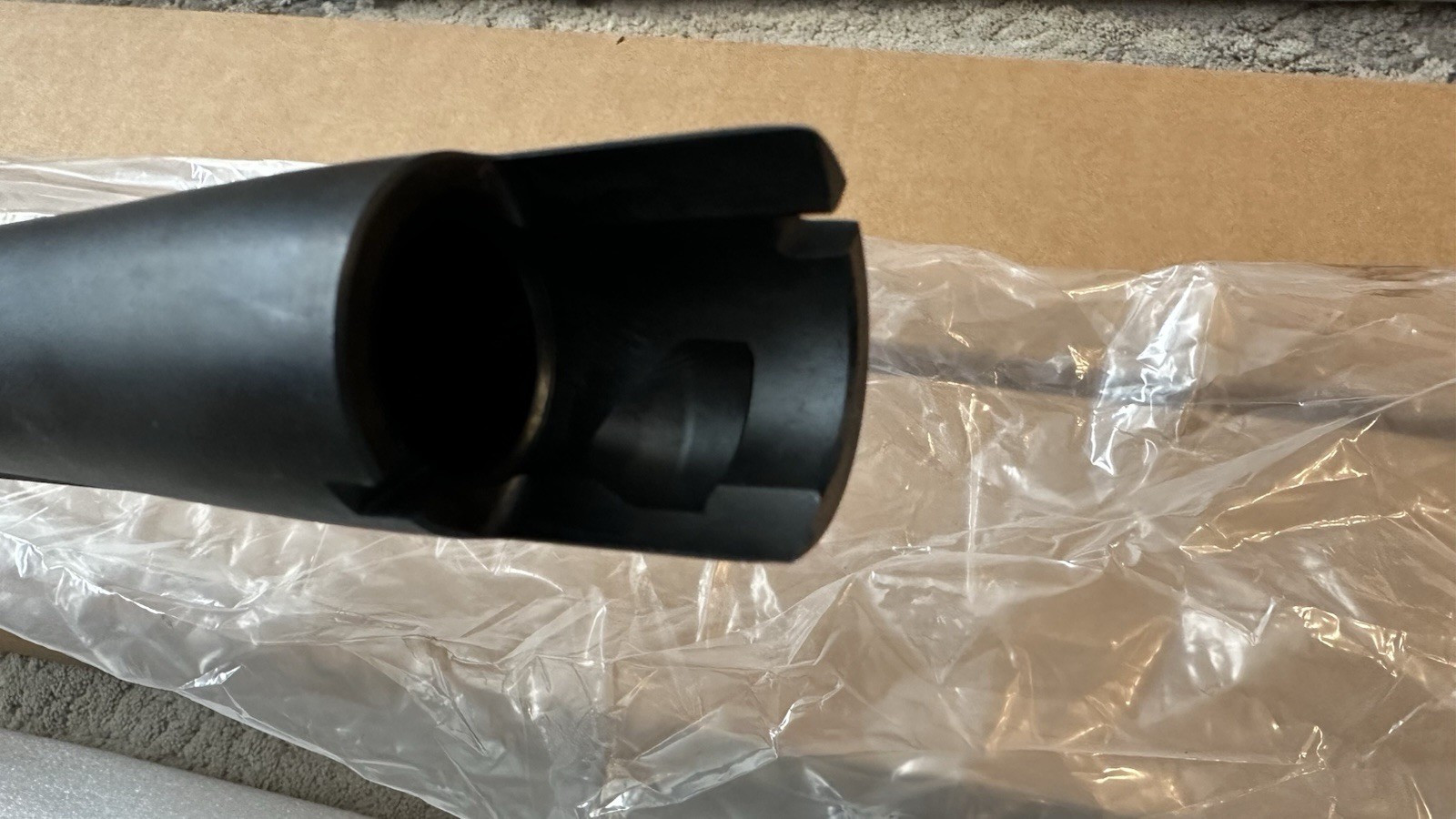 Remington 870 Express rifled slug barrel 12 ga 23" with cantilever mount base