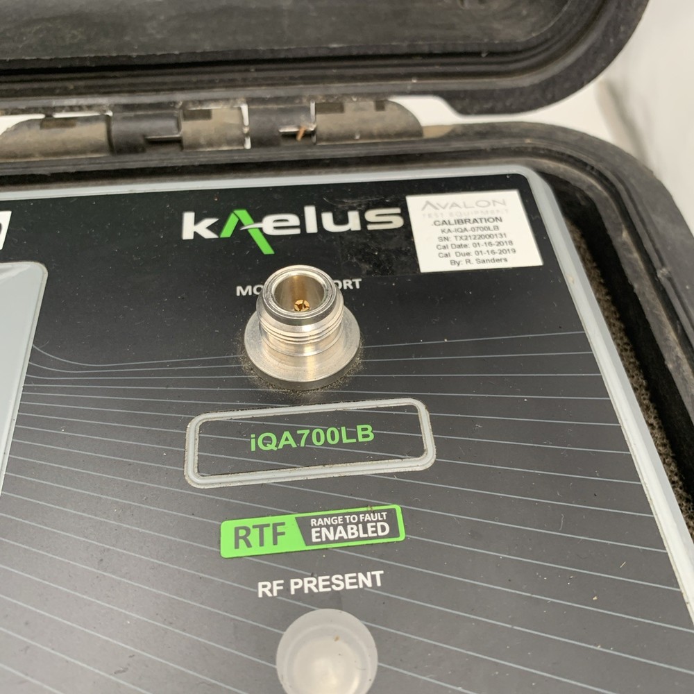 Kaelus IQA-700LB Passive Intermodulation (PIM) Test Set. Needs Calibration