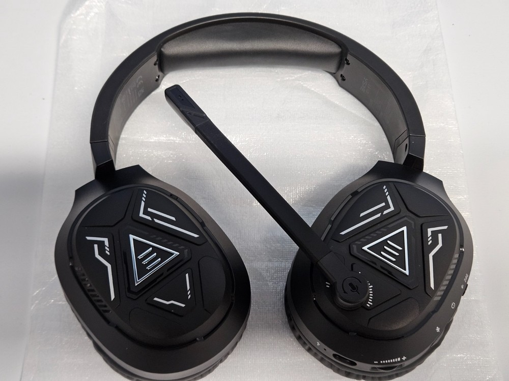 EKSA E5BT 2.4 GHz Wireless Gaming Headset Dongle, Bluetooth, or Wire - New