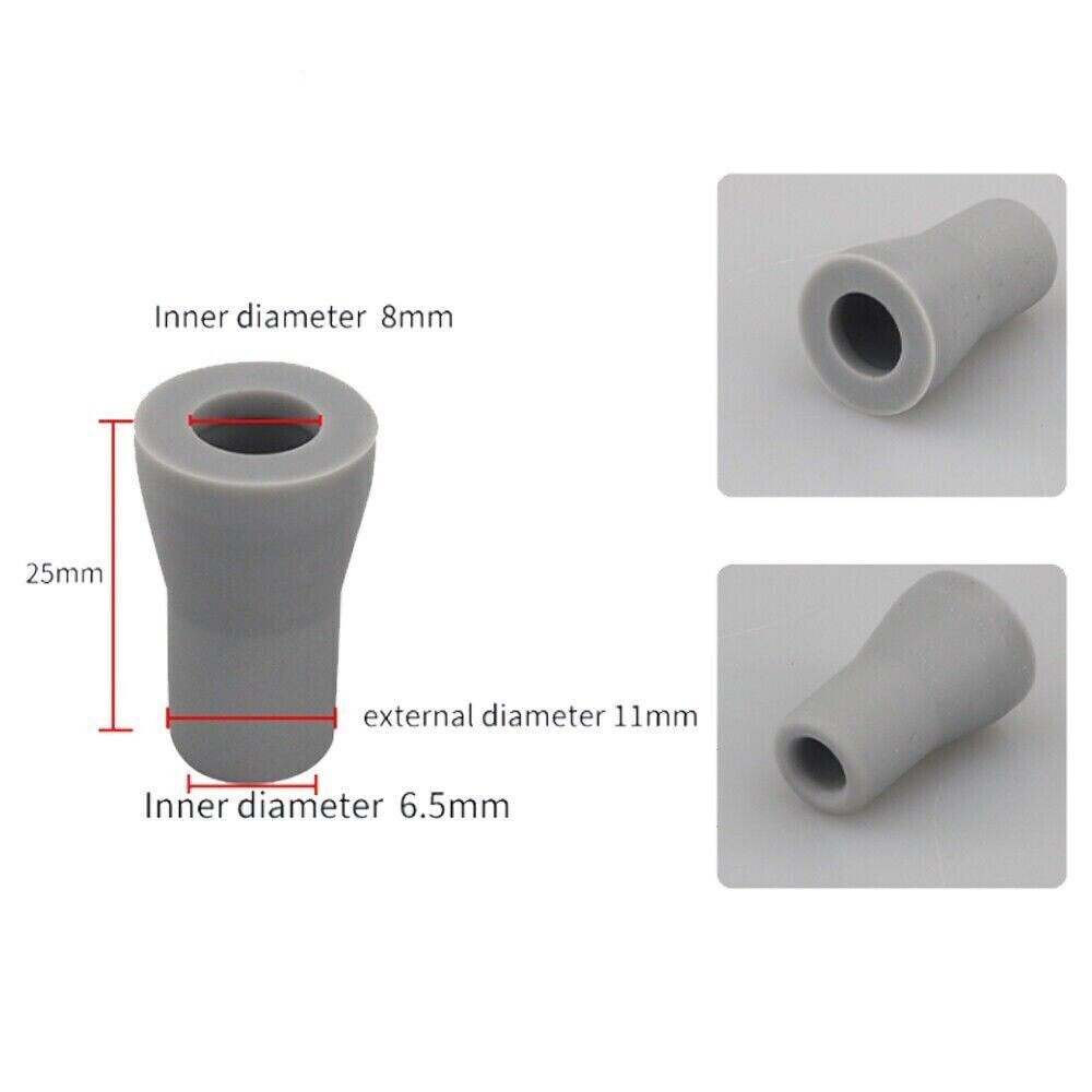 Dental Saliva Ejector Weak Suction Valve Rubber Snap Tip Adapter Instrument Tool