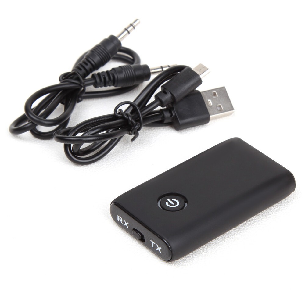 5.0 Bluetooth Transmitter Receiver Wireless 2 in 1 Audio 3.5mm Jack Aux Adapter