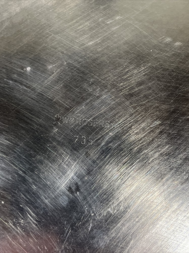 wm rogers silverplate bowl