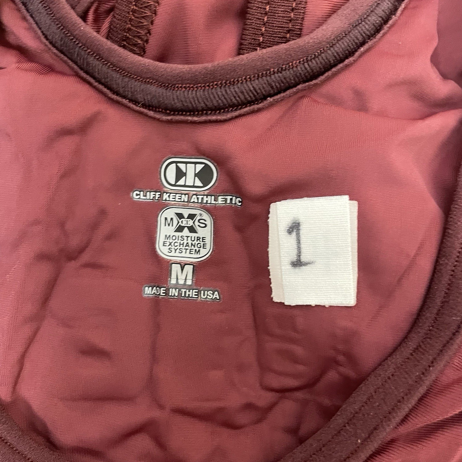 Cliff Keen Minnesota Gopher Wrestling Singlet Medium Issued NCAA Player Worn