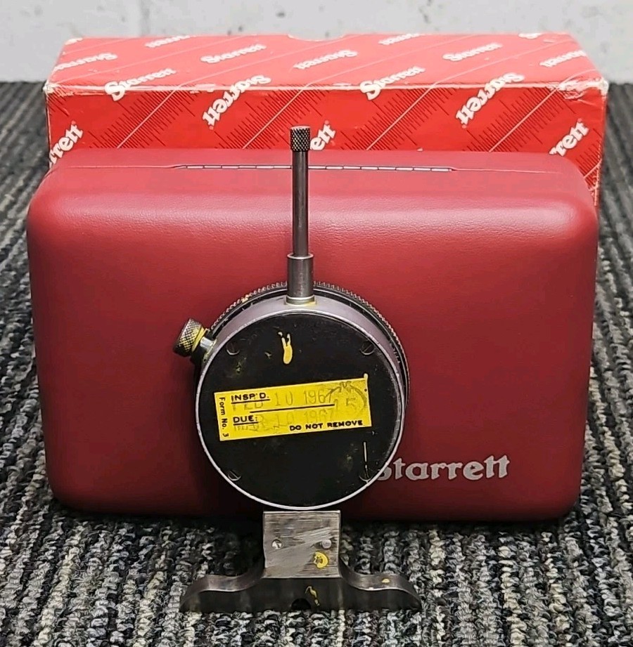 Starrett 643-441S Knife Edge Depth Gauge Dial Indicator