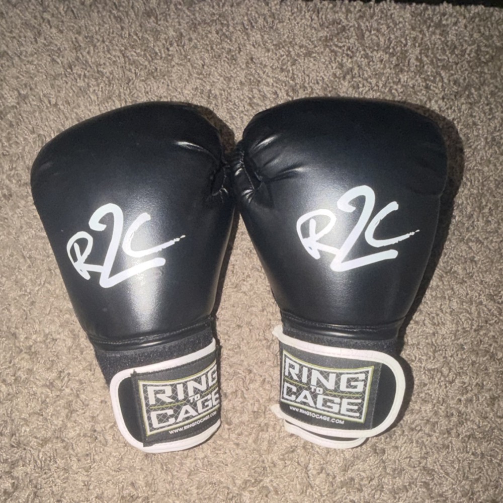 Ring to Cage Boxing Gloves Black