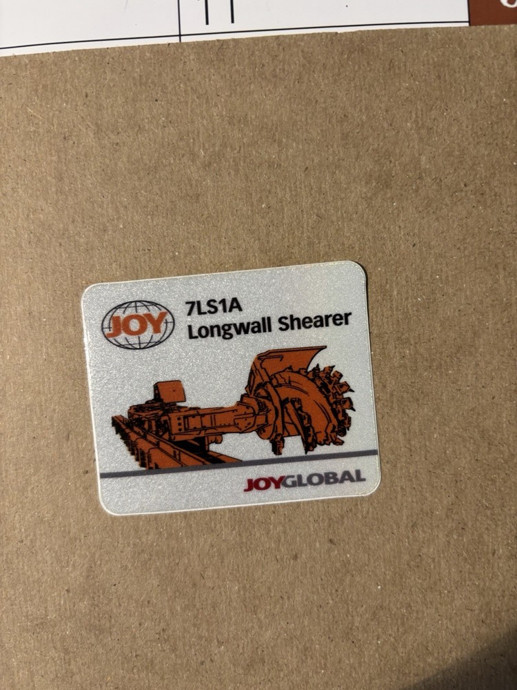 NICE JOY COAL MINING STICKERS