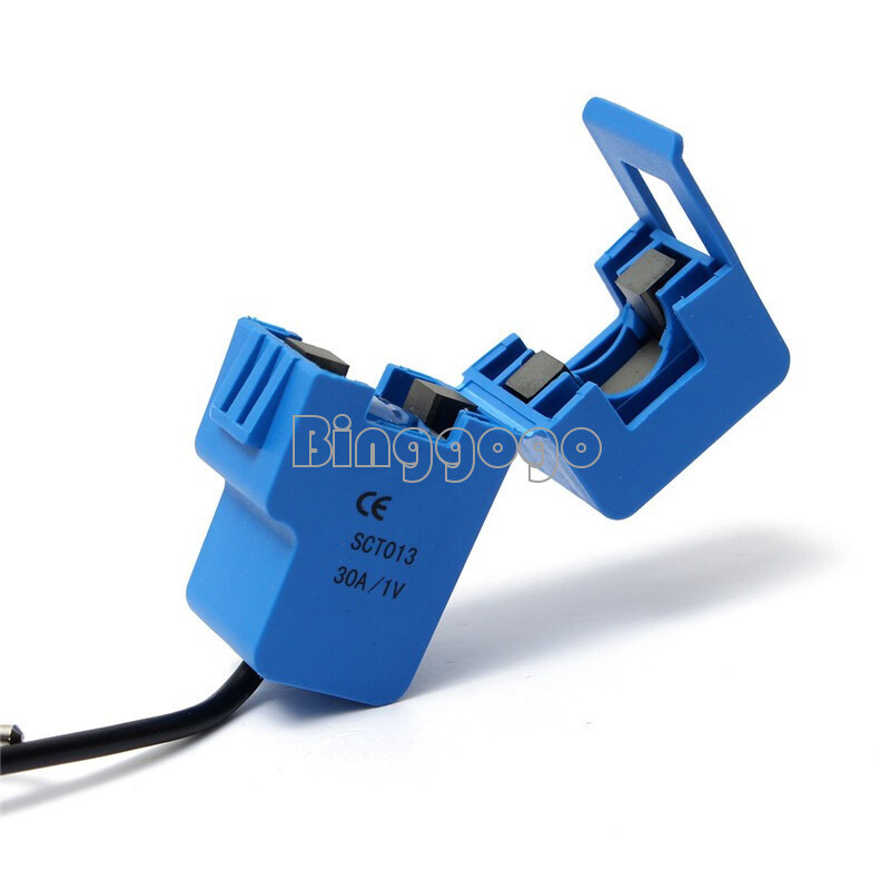 SCT-013-030 Non-Invasive AC Current Sensor Clamp Sensor 30A NEW