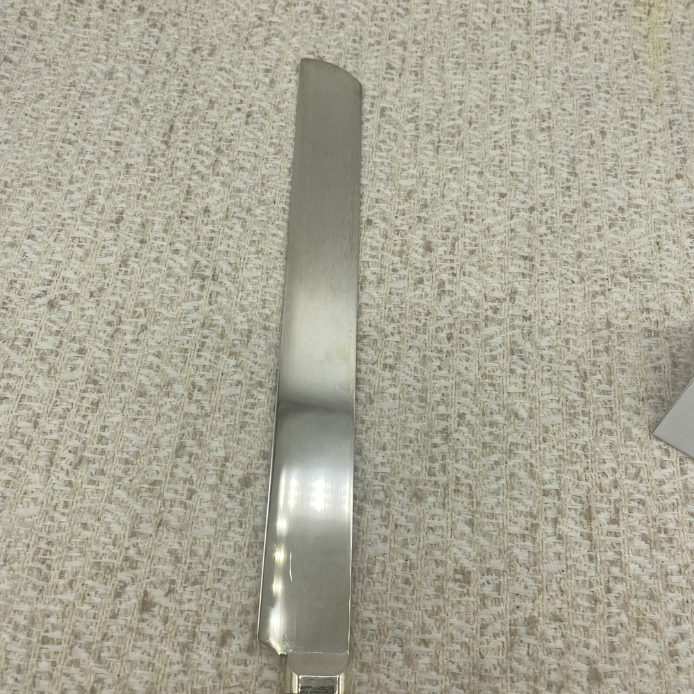 14” Silver Tone Wedding Cake Knife