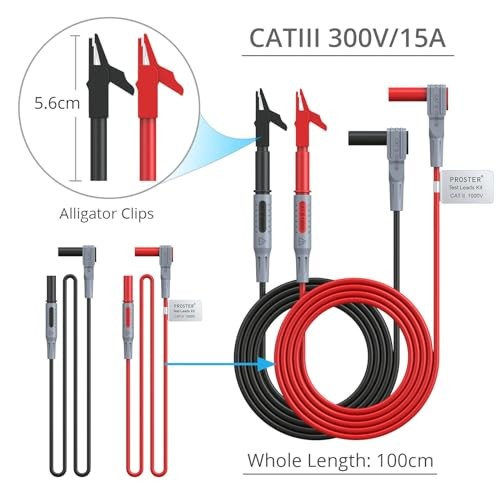 Electrical Multimeter Test Lead 24pcs - Multitester Leads Test Leads 24pcs