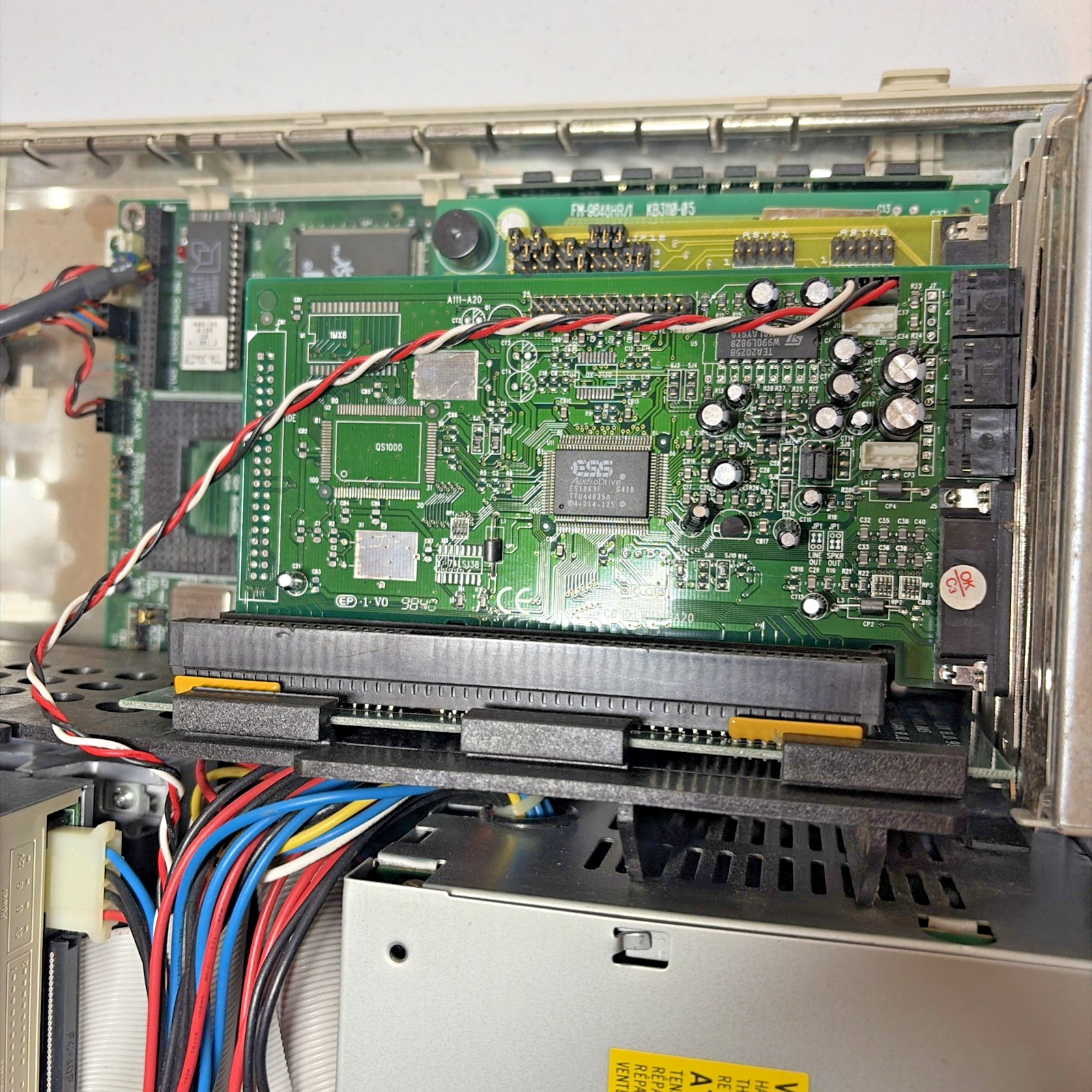 1992 Acer Acros 486SX/25 Model 4155 PC Computer PZ25D