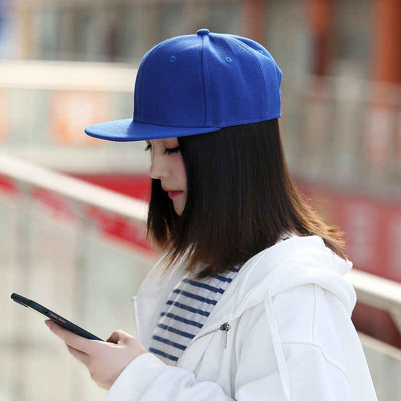 Snapback Hat Flat Baseball Cap Trucker Solid Plain Blank Men Womens Hip Hop Army