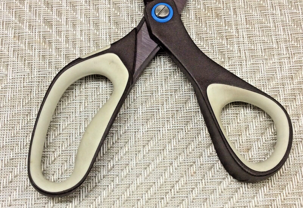 Scotch 8" Scissors Titanium Non-Stick Precision Ultra Edge Multipurpose SoftGrip