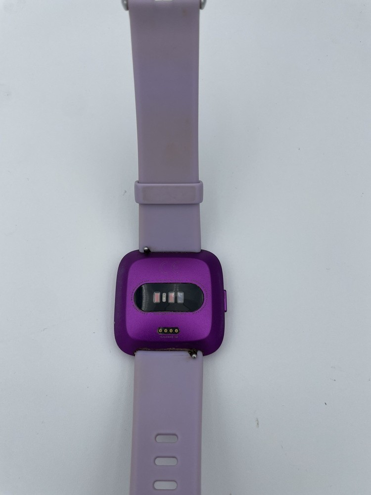 Fitbit Versa Lite Edition Activity Tracker Mulberry Purple Small Band Genuine