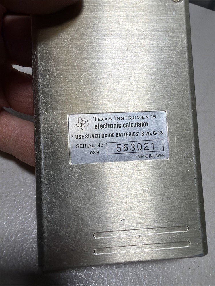 Texas Instruments TI-1750 Electronic Calculator