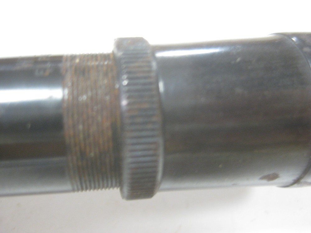 Antique Weaver B6 Scope with the Mounting Base