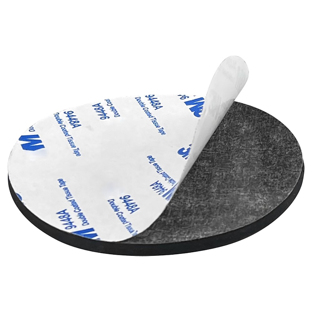 10Pcs Rubber Solid Discs Self Adhesive Round Pad Sealing Cushioning Dia 5-150mm