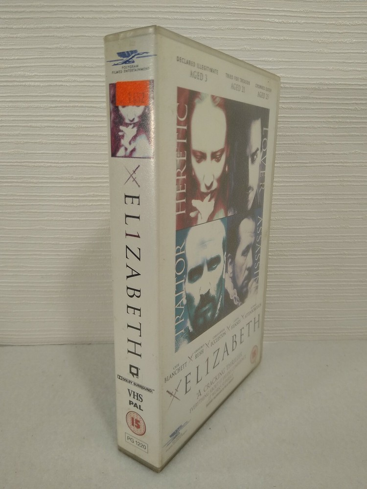 Elizabeth - EX Rental VHS - Fast Free Post