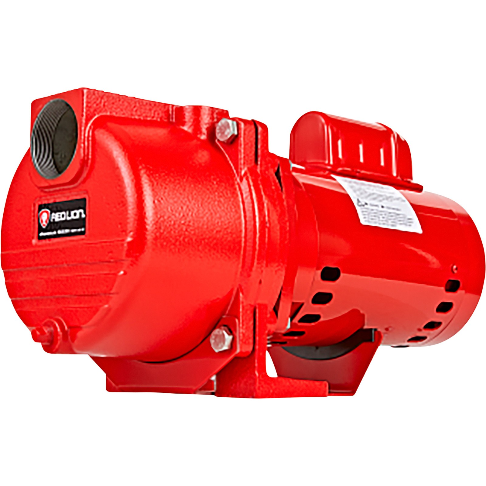 Red Lion Cast Iron Sprinkler Pump, 4560 GPH, 2 HP, 2in. and 1 1/2in. Ports,