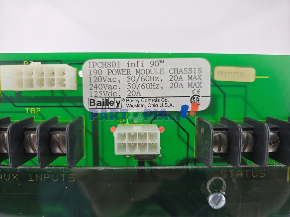 ABB Bailey IPCHS01 infi 90, I90 Power Chassis Module