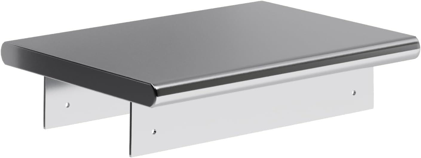 18” x 48” Stainless Steel Single Tier Pass Through Shelf – Commercial Wall Mount