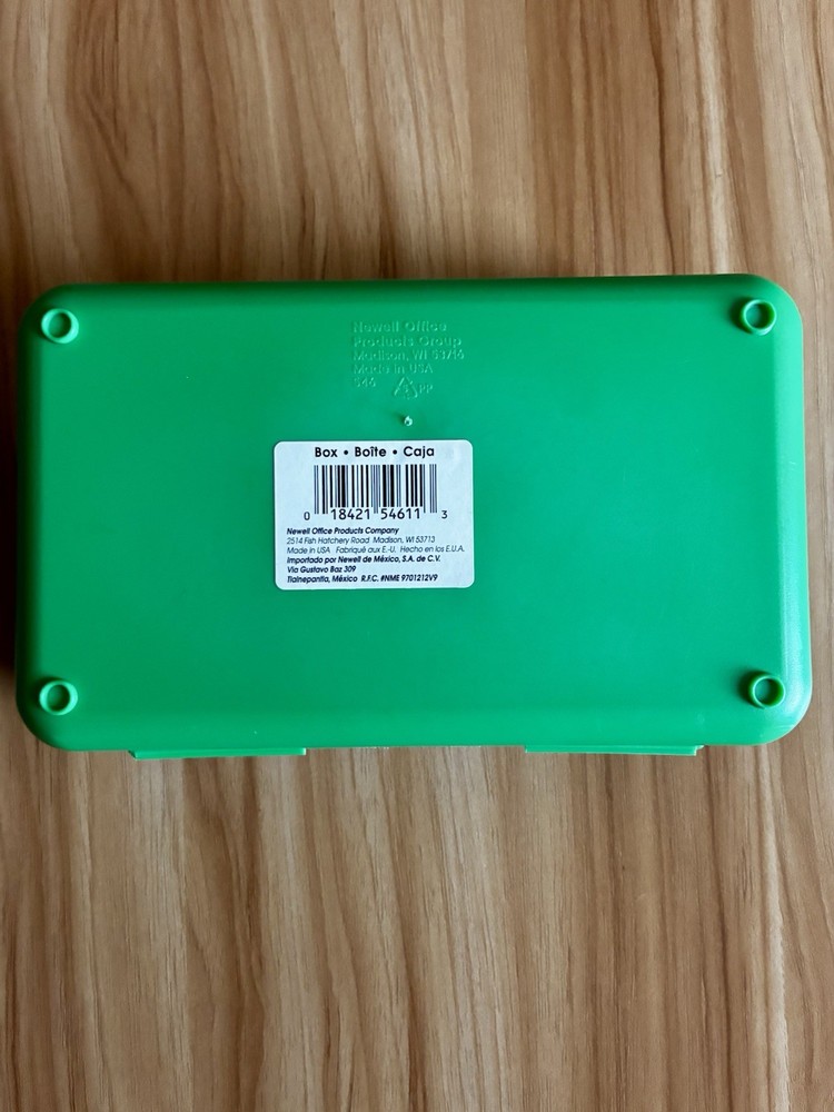 Vintage Spacemaker Pencil Box